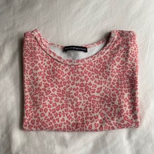 brandy pink cheetah/leopard ashlyn top